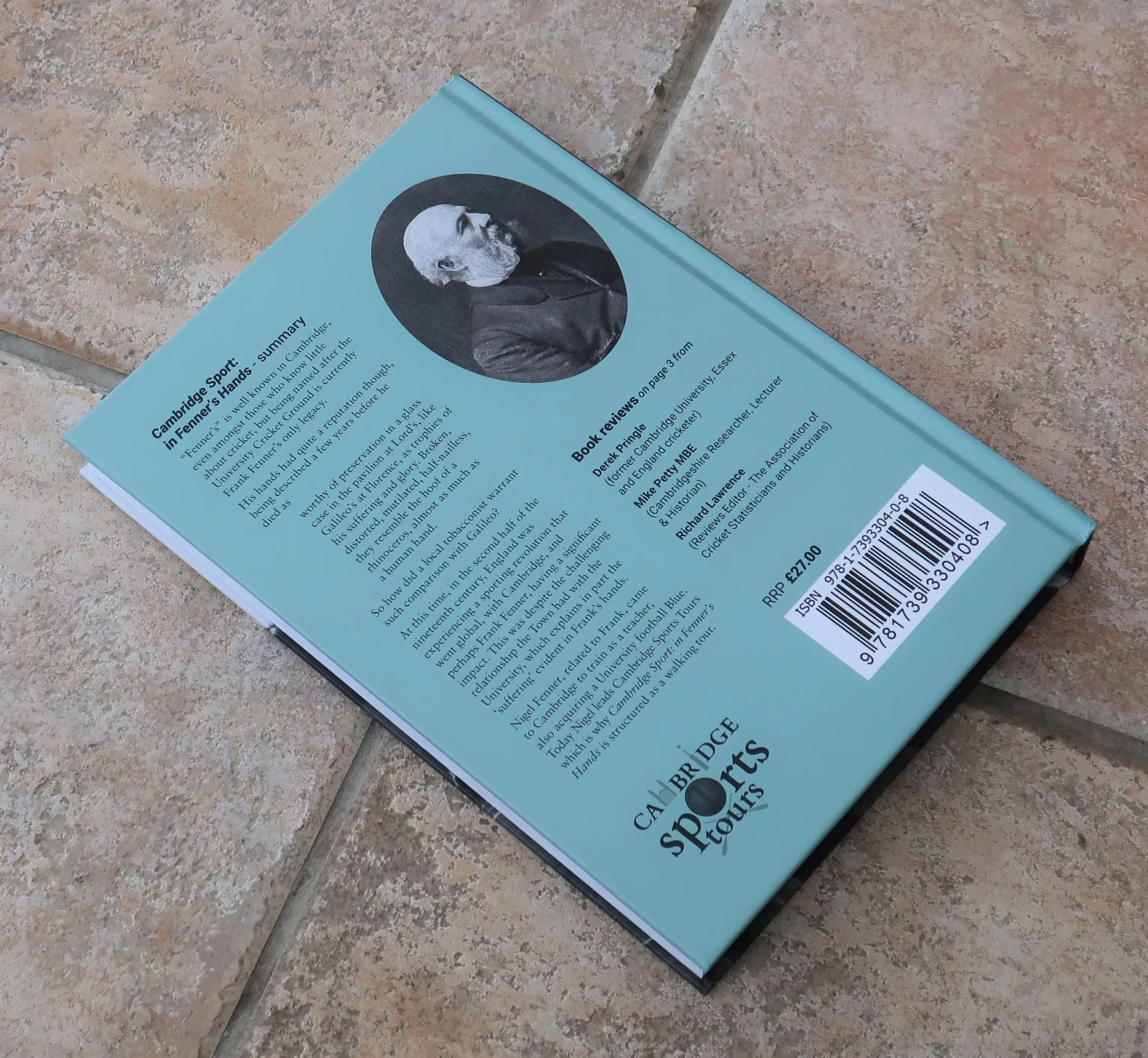 Cambridge Sport: in Fenner's Hands book back cover